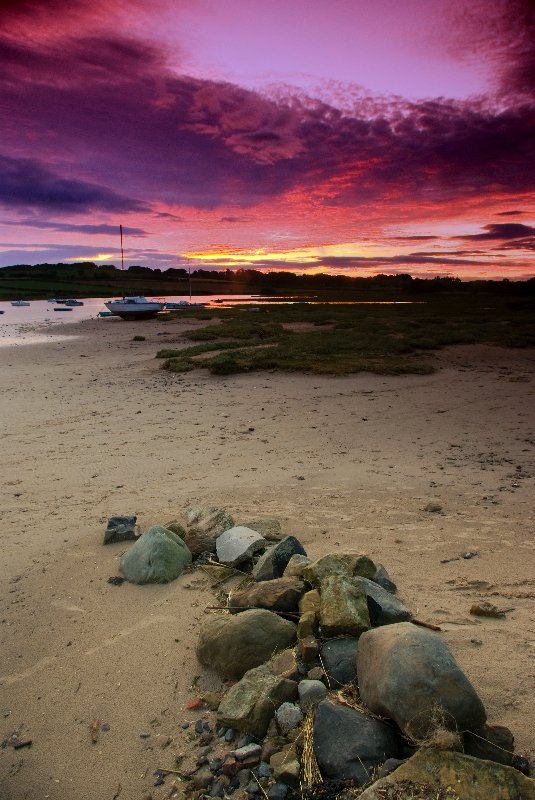 'Alnmouth Sunset' by Gareth Shackleton