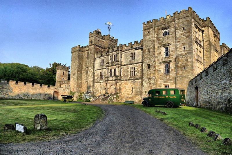 'Chillingham Castle' by Gerry Simpson ADPS LRPS