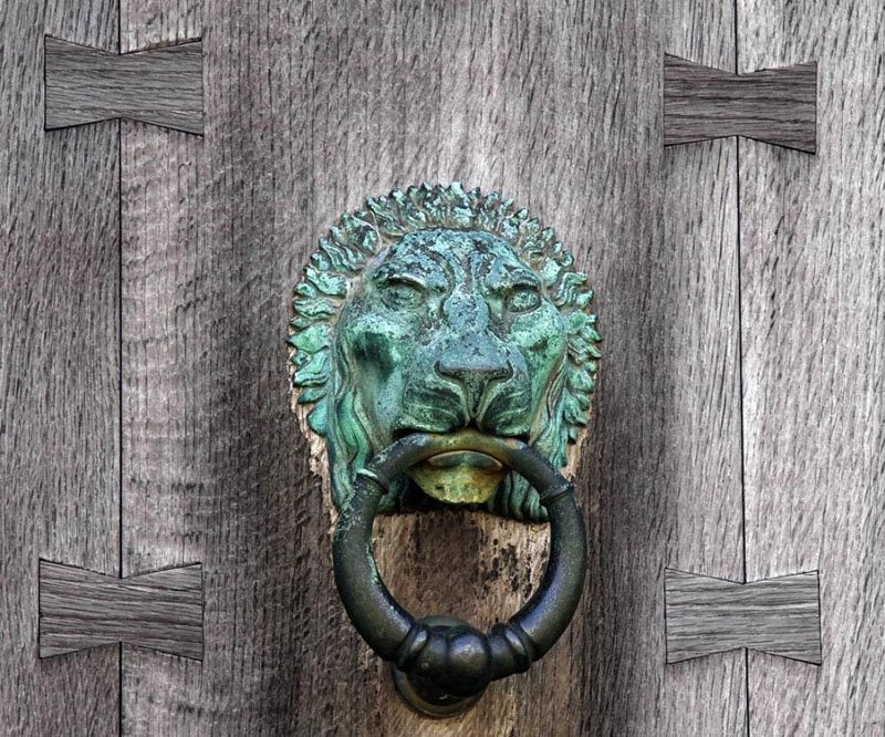 'Door Knocker, Howick Hall' by Gerry Simpson ADPS LRPS