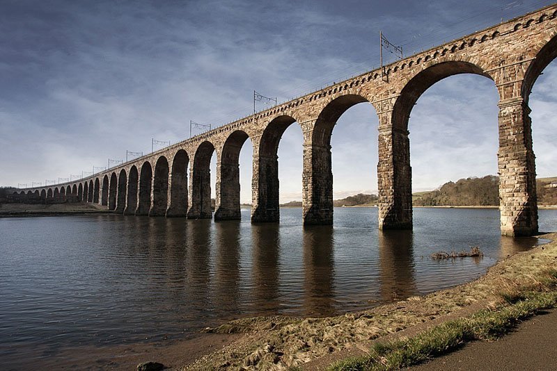 'Rail Bridge, Berwick' by Gerry Simpson ADPS LRPS
