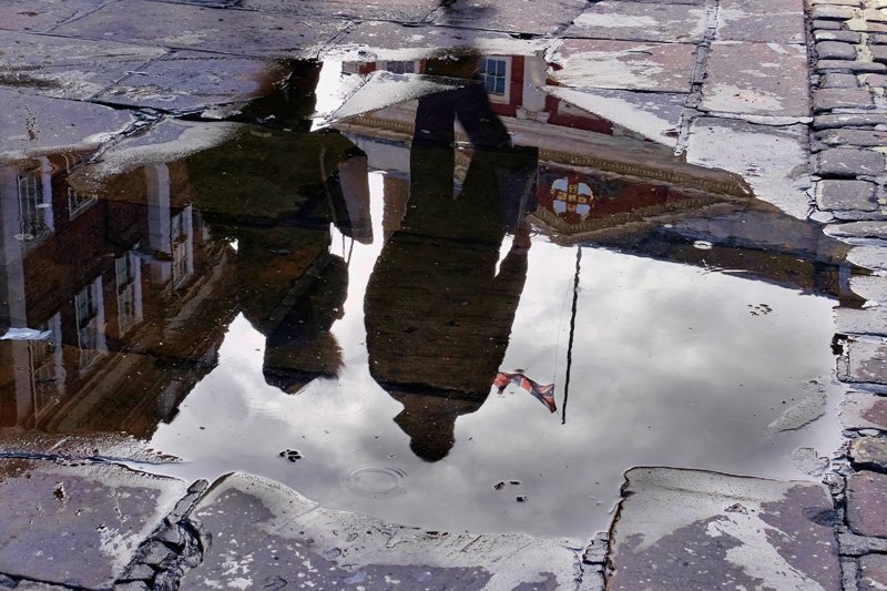 'Street Puddle (2)' by Gerry Simpson ADPS LRPS