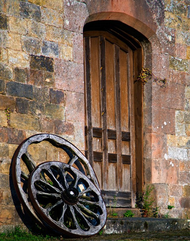 'Wheels By The Door' by Gerry Simpson ADPS LRPS
