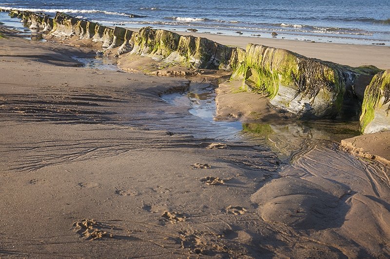 'Light On Rocks' by Ian Atkinson ARPS