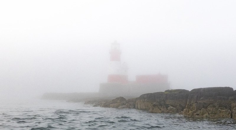 'Longstone Lighthouse In The Mist' by Jane Coltman CPAGB