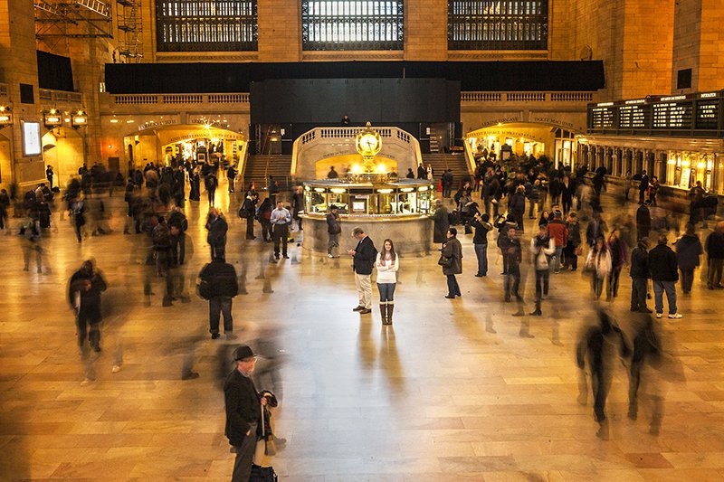 'Motionless, Grand Central' by Laine Baker