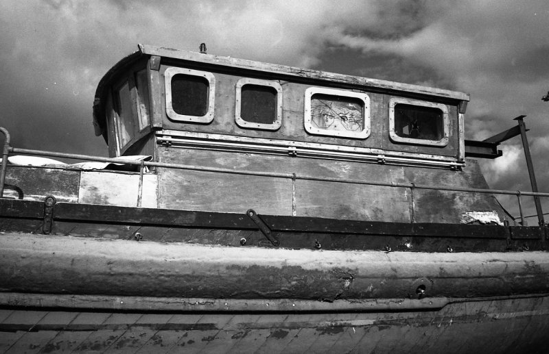 'Boatyard, Amble' by Richard Stent LRPS