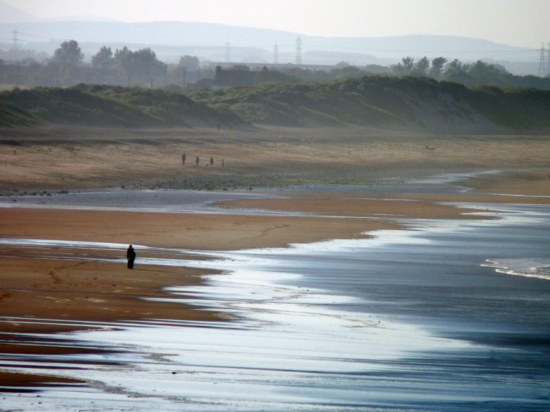 'Blyth Beach From Seaton Sluice' by Rosie Cook-Jury