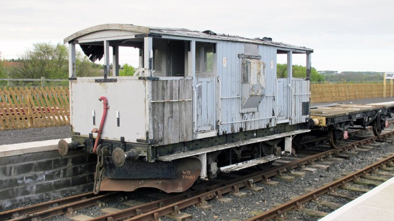 'Old Railway Truck, Alnwick' by Rosie Cook-Jury