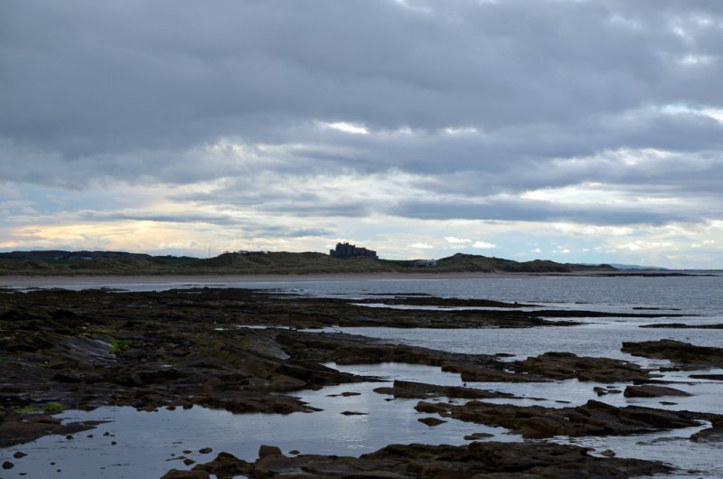 'View Of Bamburgh Castle' by Tom Dundas