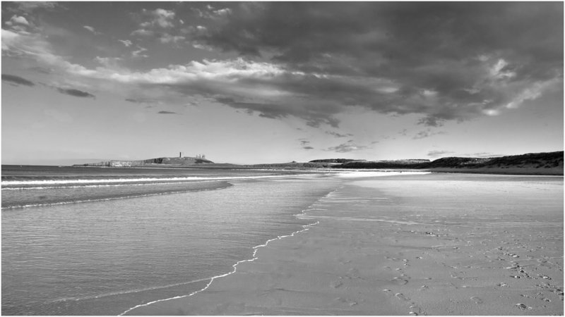 'Dunstanburgh Mono' by Valerie Atkinson