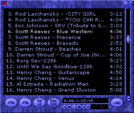 Playlist editor