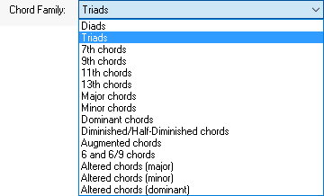 Chord Families