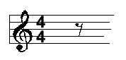 Eight Note Rest (Quaver)